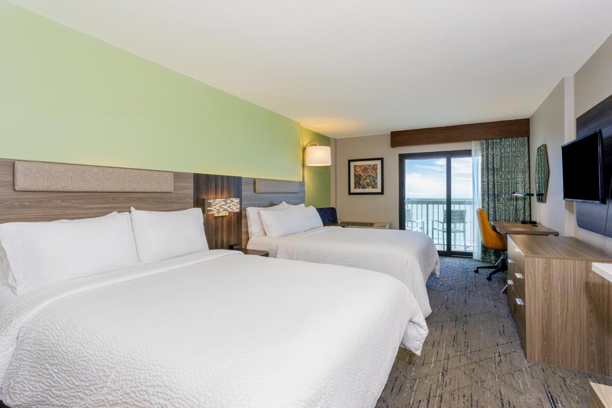 Holiday Inn Express & Suites Oceanfront Daytona Beach Shores By Ihg Exterior foto