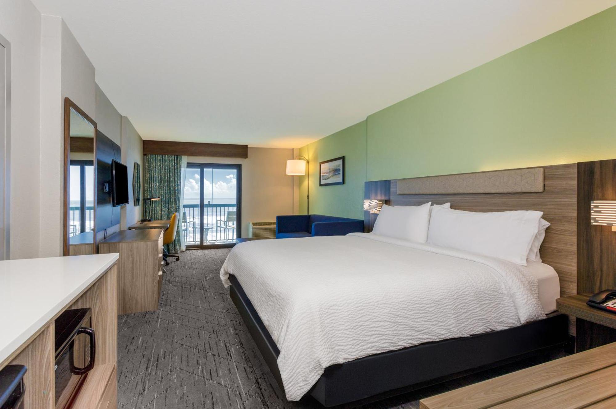 Holiday Inn Express & Suites Oceanfront Daytona Beach Shores By Ihg Exterior foto
